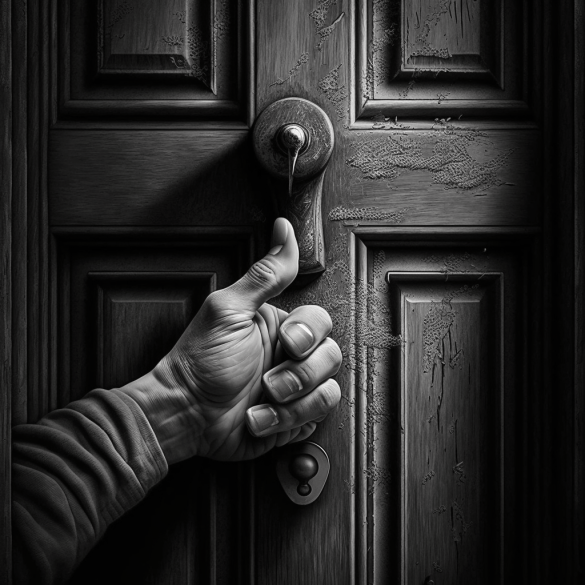 knocking on doors. Blogpost by Bernardus Muller