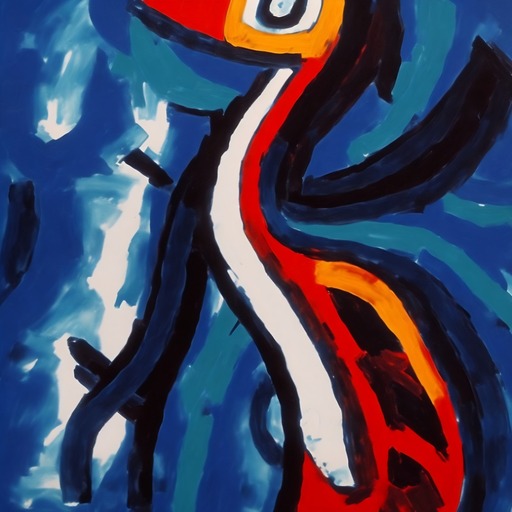 Adagio in vazul. AI generated art from the Musica Maestro collection by Bernardus Muller